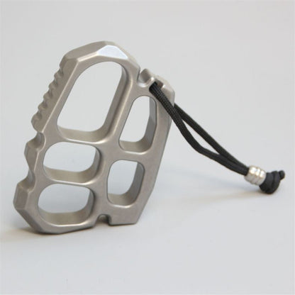 Solid 304 Steel Stonewashed Knuckle Dusters