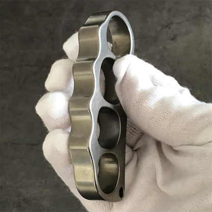 Medium Titanium Pea Knuckle Dusters EDC Outdoor Tool