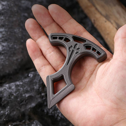 Portable EDC Tool Pendant Keychain Knuckle Dusters with Aviation Painted Surface