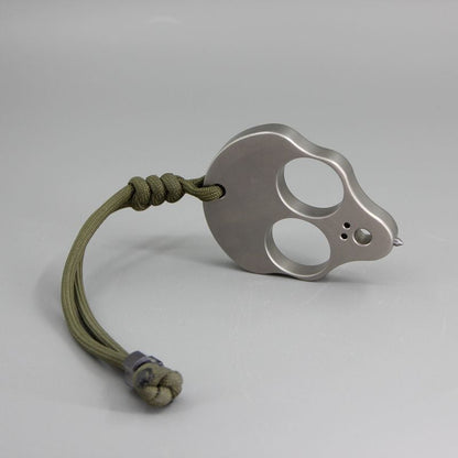 Alien Titanium Knuckle Dusters Portable EDC Tool