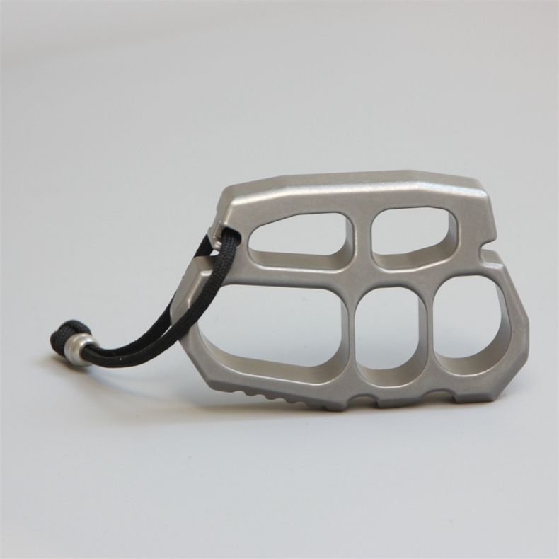 Solid 304 Steel Stonewashed Knuckle Dusters