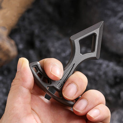Portable EDC Tool Pendant Keychain Knuckle Dusters with Aviation Painted Surface