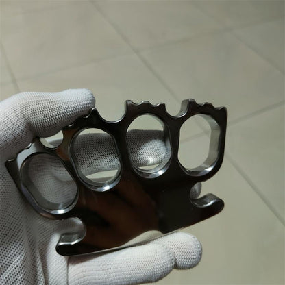 Titanium Alloy Mirror Polished Creative Knuckle DustersOutdoor EDC Tool