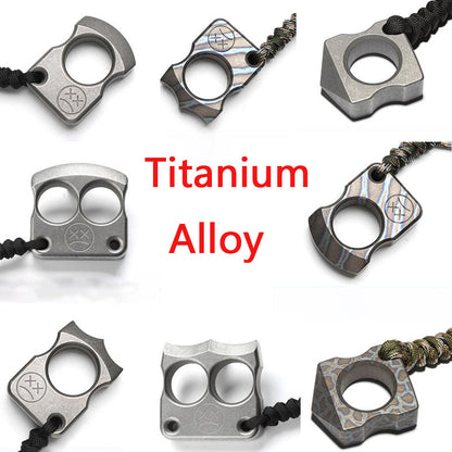 Various Styles of Mini Titanium Multifunctional Outdoor Pocket Knuckle Dutsers