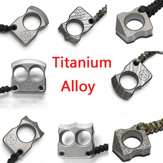 Various Styles of Mini Titanium Multifunctional Outdoor Pocket Knuckle Dutsers