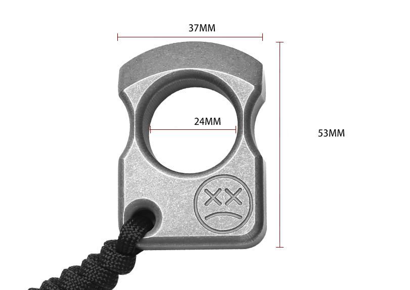 Various Styles of Mini Titanium Multifunctional Outdoor Pocket Knuckle Dutsers