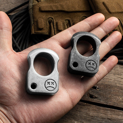 High Quality Steel Single Outdoor Pocket EDC Knuckle Dusters