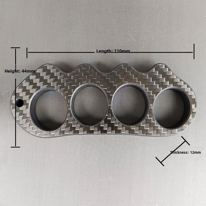 Multi-style Carbon Fiber EDC Outdoor Knuckle Dusters