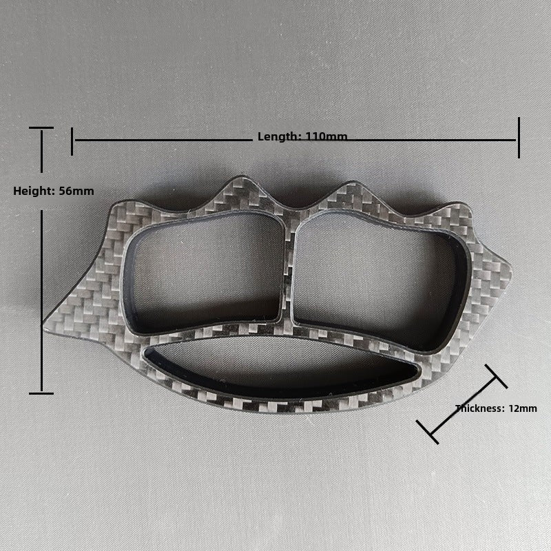 Multi-style Carbon Fiber EDC Outdoor Knuckle Dusters