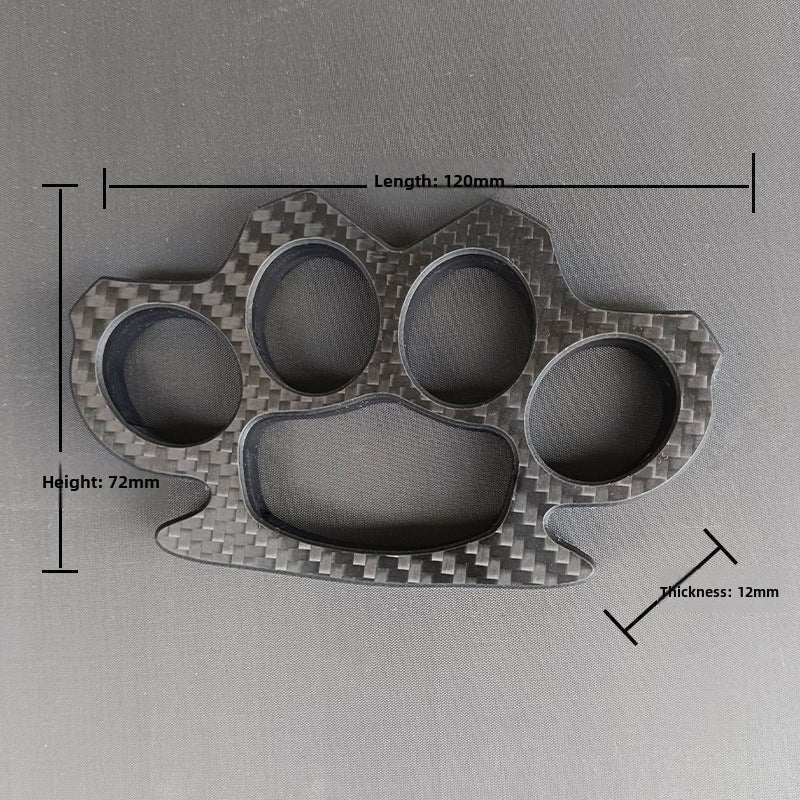Multi-style Carbon Fiber EDC Outdoor Knuckle Dusters