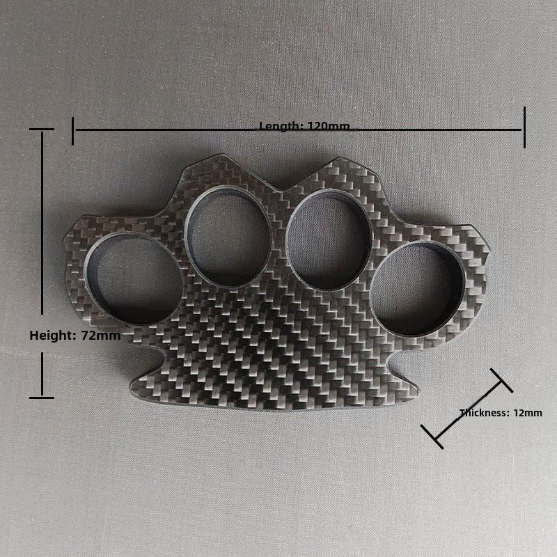 Multi-style Carbon Fiber EDC Outdoor Knuckle Dusters