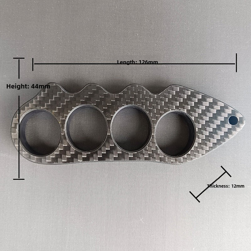 Multi-style Carbon Fiber EDC Outdoor Knuckle Dusters